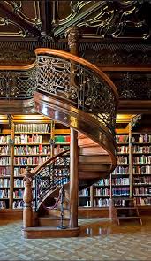 Spiral Staircase Library Budapest Hungary From Iryna Beautiful Library Dream Library Home Libraries