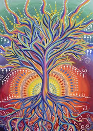 Tree Of Life Stretched Canvas By Kimi Society6 Tree Of Life Art Abstract Tree Abstract