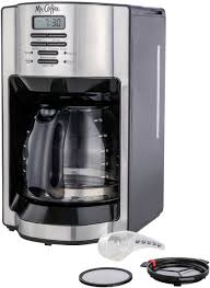Maybe you would like to learn more about one of these? Mr Coffee 12 Cup Coffee Maker With Rapid Brew System Stainless Steel 2121121 Best Buy