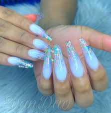 Blue color has many shades, making you nail design with blue base varied and never boring. Blue Style Design Nailideas