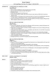 Retail Store Supervisor Resume Samples Velvet Jobs