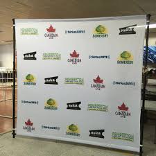 They work as both a focal point and non distracting background. Promotional Event Backdrop For For Advertising Use Rs 28 Square Feet Id 14916762912