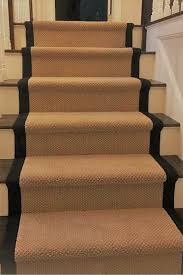 Black And White Herringbone Stair Runner Carpet Stair Runner With Wide Black Border Stair Runner Carpet Cheap Carpet Runners Patterned Carpet