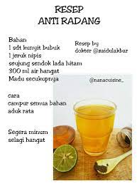 Resep Minuman Tradisional Obat Alami Resep Diet Resep Diet Sehat