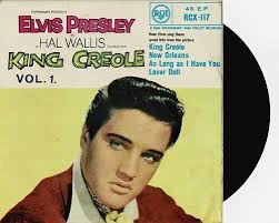 ELVIS PRESLEY King Creole Vol 1 EP Vinyl Record 7 Inch RCA 1959