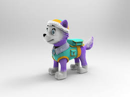 All products from everest paw patrol category are shipped worldwide with no additional fees. 3d Model Low Poly Everest Paw Patrol Cgtrader