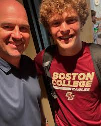 Honored to help kick off @bccarrollschool classes with @charitywater  founder @scottharrison.💧#ThirstBook 🦅 Men and Women for others! 🦅