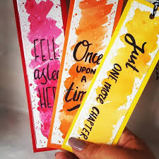 Maybe you would like to learn more about one of these? How To Design And Print Artistic Bookmarks Bookmarks Handmade Bookmark Craft Watercolor Bookmarks