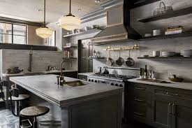 The color of your kitchen floor can set the tone of your room and tie together your kitchen décor. 75 Beautiful Porcelain Tile Kitchen With Gray Cabinets Pictures Ideas July 2021 Houzz