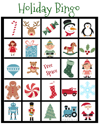 Bingo Holiday Free Bingo Games Holiday Bingo Card Printable For Kids We Re Parents Holiday Bingo Holiday Bingo Cards Bingo Cards Printable
