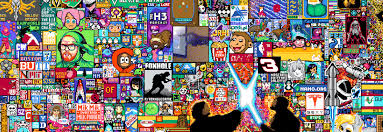 🎨 Reddits epic collaborative mural - by Josh Kramer