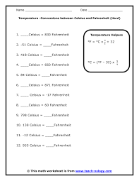 Beyond the usual age appropriate reading, writing and math exercises — all of which were designed by professional educators — our preschool worksheets teach kids everything from sorting techniques and the five senses to. Temperature Conversions Between Celsius And Fahrenheit Hard Word Problem Worksheets Worksheets Math Worksheets