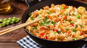 You will really enjoy this chicken fried rice! Chicken Fried Rice Recipe English Recipes In English