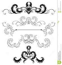 Este tipo de moldes de bases, centros y hojas son muy importantes en la creación de flores de papel gigantes. Paginaciones De La Decoracion De Hojas Estilizadas Ilustracion Del Vector Ilustracion De Viejo Hojas 18266520