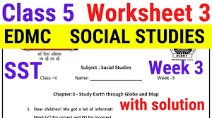 Check out our great selection of preschool social studies worksheets and printables. Edmc Class 5 Worksheet 3 Sst Globe And Map Social Studies Worksheet 3 With Solution Week 3 Youtube