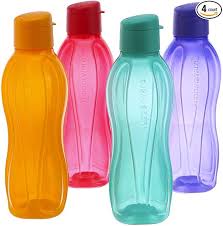 tupperware eco sports water bottle flip top 1 ltr 4pcs tupperware water bottle flip top water bottle sport water bottle