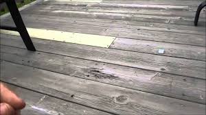 Apply two coats, wet on dry method application. How To Flip A Deck Board Refinishing A Deck Youtube
