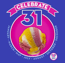 Maybe you would like to learn more about one of these? Baskin Robbins Celebrates 70 Years Of Delicious Flavors With Nationwide Celebrate 31 Promotion Kicking Off On March 31st Baskin Robbins