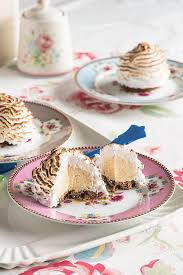 Receta De Souffle Alaska Helado De Vainilla Casero Recetas Dulces Recetas De Comida