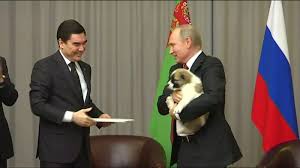Putin introduces his dog to japanese media. Russian President Putin The Animal Lover Cnn Video