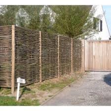 Panneau Bois Occultant Tresse L 150 X H 180 Cm Marron Panneau Bois Panneau Occultant Bois Bois