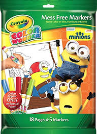 A little artist will enjoy doing this activity all day long. Crayola Color Wonder Ow Markers Minions Import It All