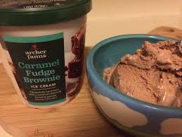 We also supply ice cream to lovely local businesses. Ice Cream Review Archer Farms Caramel Fudge Brownie Creamy Delicious Masslive Com