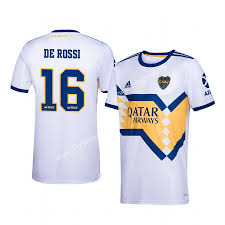 Catch the latest boca juniors and the strongest news and find up. 2020 2021 Boca Juniors Away White 16 De Rossi Thailand Soccer Jersey Aaa 407 Boca Juniors