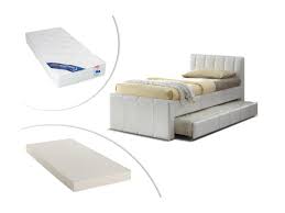 Il letto contenitore cangù nasce dall'esperienza di oltre un milione di letti venduti. Letto A Scomparsa Andrea 2 X 90 X 190 Cm Similpelle Bianco Con Materasso