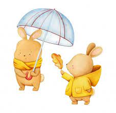 Watercolor Illustration Of A Nice Hare I Premium Vector Freepik Vector Watercolor Texture H Watercolor Illustration Cartoon Dog Umbrella Illustration