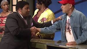While this seemed like a recipe for disaster, doug performed. A Trump Voter Plays Black Jeopardy Watch This Politically Incorrect Weirdly Moving Snl Skit Reason Com