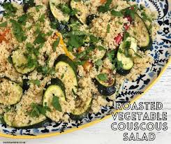 The dressing will be a little acidic, don't worry it should be like that. Roasted Vegetable Couscous Salad Daisies Pie