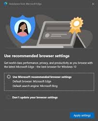 If you have changed your default browser from microsoft edge to something else like. You Can Disable The Annoying Use Recommended Browser Settings Popup In Microsoft Edge For Now Ghacks Tech News