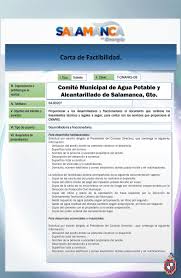 Carta de solicitud de drenaje. Comite Municipal De Agua Potable Y Alcantarillado De Salamanca Gto Ppt Descargar