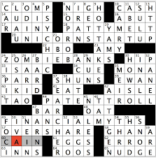 This clue was last seen on wall street journal crossword june 15 2020 answers in case the clue doesn't fit or there's something wrong please let us know and we will get back to you. Rex Parker Does The Nyt Crossword Puzzle Institutions Propped Up With Government Support Wed 3 27 19 Alternative To Venmo One Profiting Through Litigation Not Innovation Toyota Debut Of 1982 Provocative Comments On Current Events