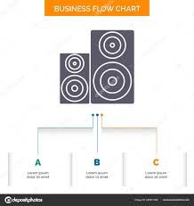 Audio Hifi Monitor Speaker Studio Business Flow Chart Design