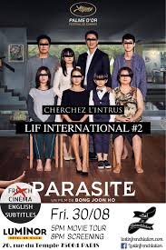 Ki taeks family of four is close but fully unemployed with a bleak future ahead of them. Parasite Lost In Frenchlation French Films English Subtitles Paris