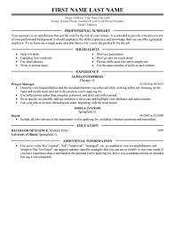 Free and premium resume templates and cover letter examples give you the ability to shine in any application process. Executive Resume Template For Microsoft Word Livecareer