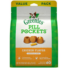 May 23, 2017 · a helpful strategy for administering medication to pets is using foodstuffs that are highly appealing. Greenies Pill Pockets Capsule Size Chicken Flavor Dog Treats 15 8 Oz Count Of 120 Petco