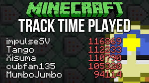 The largest base of minecraft players. Minecraft How To Track Time Minutes Spent In A Minecraft World Tutorial Youtube