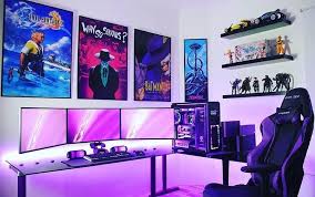 General thoughts on gaming desks. Minimal Desks Simple Workspaces Interior Design Wonderful Gaming Pc Setup And Desk
