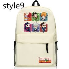 Well, super fans, welcome to boxlunch's premium collection of mini backpacks—where a tiny piece of merch can make a huge splash! 2019 New Fashion 9style Anime Hunter X Hunter Cosplay Killua Zaoldyeck Cartoon Cosplay Bookbag Messenger Bag Backpack School Bag 9style Wish