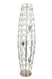 Ideal gift for weddings, parties, spa, reiki, meditation settings. 44 Polished Nickel Crystal Decorative Vase Floor Lamp Walmart Com Walmart Com