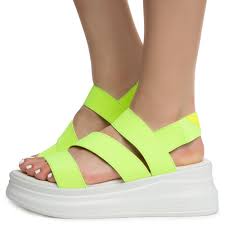 Yoki Sevie 04 Sandals Lime In 2019 Shoe Size Conversion