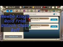 Players can choose their character at the beginning of for the king. King S Raid Unlock Class Buff Frist Time For Newbie Youtube