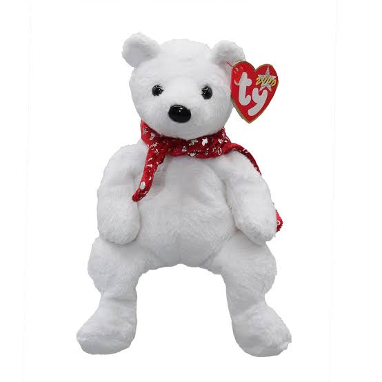 2000 Holiday Teddy — Ty Beanie Baby bear (2000)
