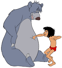 Baloo And Mowgli Clip Art Images Jungle Book Disney Jungle Book Characters Baloo Jungle Book