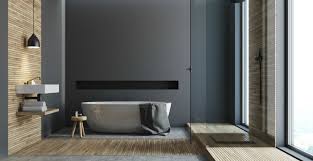 I am redoing a couple bathrooms that are back to back. Back To Wall Freestanding Bath Is A Great Option When Space Is Limited