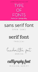 The difference between script and handwritten. The Complete Guide To Font Pairings For Blog Live Better Lifestyle