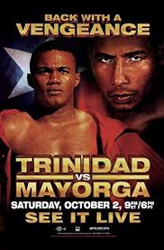 Amazon.com: Póster de Félix Trinidad vs. Ricardo Mayorga (11" x 17") : Todo  lo demás